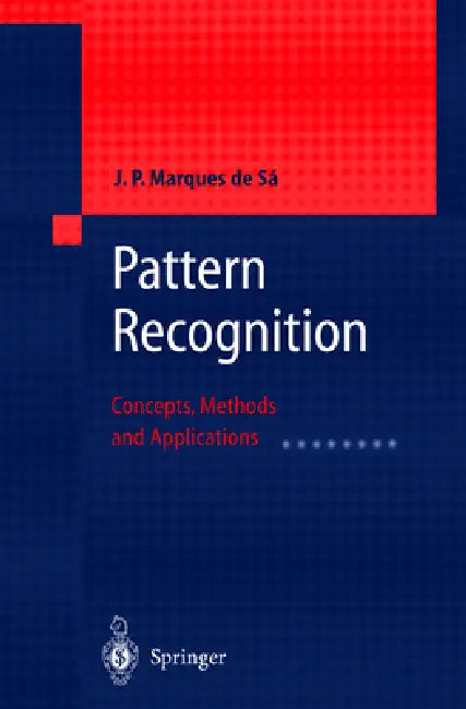 Pattern Recognition (English, Joaquim P. Marques de Sa | J. P. Marques de Sa)