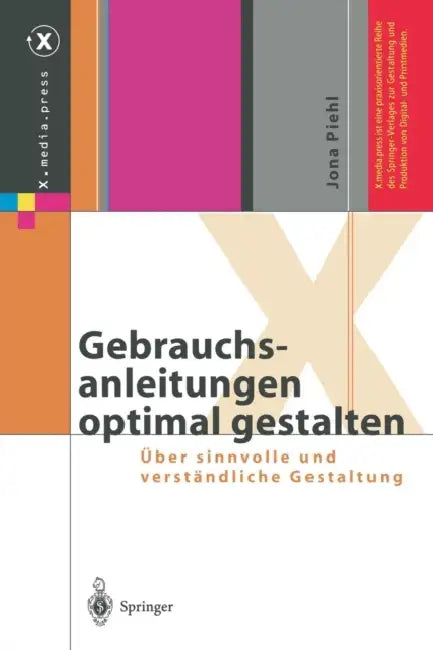 Gebrauchsanleitungen Optimal Gestalten (English, Jona Piehl)