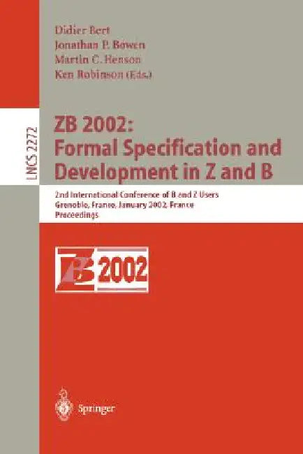 Zb 2002 (English, Didier Bert | Jonathan P. Bowen | Martin C. Henson)
