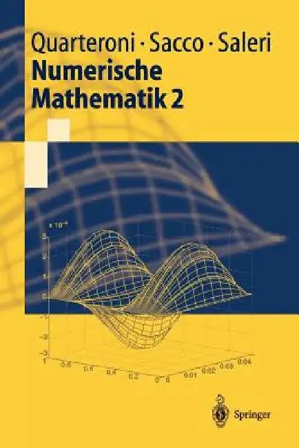 Numerische Mathematik 2 (English, Alfio Quarteroni | Lutz Tobiska | Riccardo Sacco)