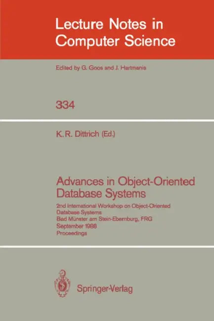 Advances in Object-Oriented Database Systems (English, Klaus R. Dittrich)