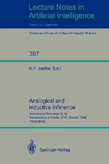 Analogical and Inductive Inference (English, Klaus P. Jantke)