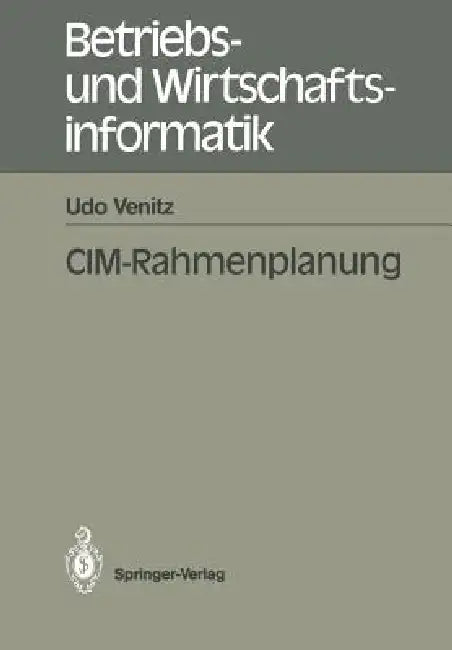 CIM-Rahmenplanung (English, Udo Venitz)