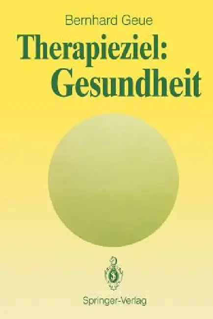 Therapieziel (English, Bernhard Geue)