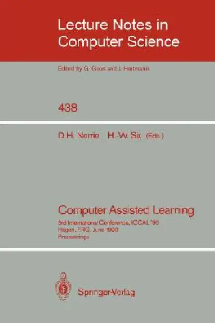 Computer Assisted Learning (English, Douglas H. Norrie | Hans-Werner Six)