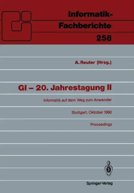 GI -- 20. Jahrestagung II (English, Andreas Reuter)