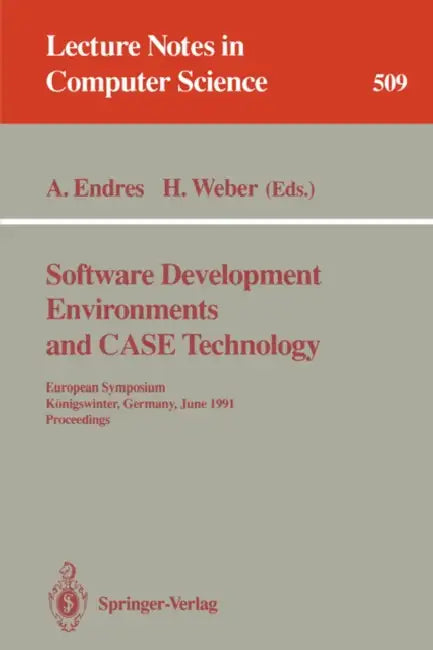 Software Development Environments and Case Technology (English, Albert Endres | Herbert Weber)