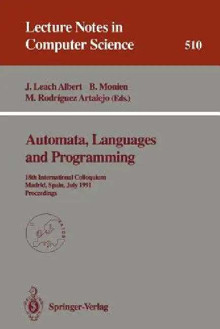 Automata, Languages and Programming (English, Javier Leach Albert | Burkhard Monien | Mario Rodriguez Artalejo)