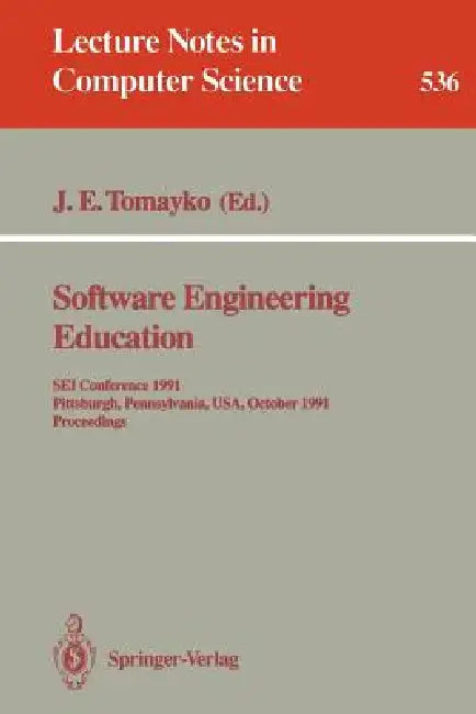 Software Engineering Education (English, James E. Tomayko)