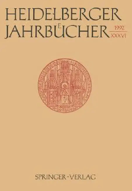 Heidelberger Jahrbücher (English, Kenneth A. Loparo | Reiner Wiehl)