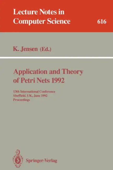 Application and Theory of Petri Nets 1992 (English, Kurt Jensen)