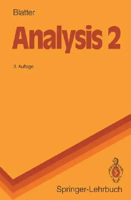 Analysis 2 (English, Christian Blatter)