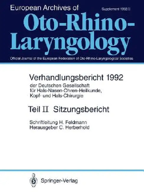 Sitzungsbericht (English, H. Feldmann | Claus Herberhold)