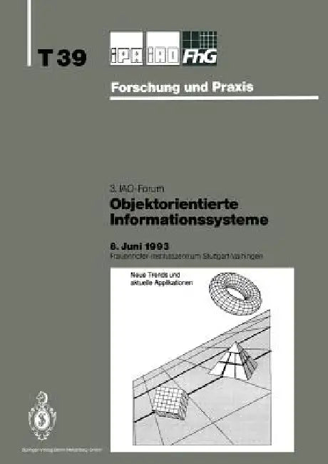 Objektorientierte Informationssysteme (English, H. -J Bullinger)