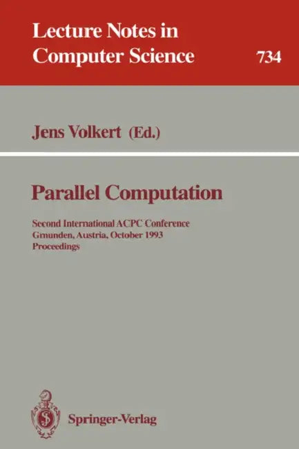 Parallel Computation (English, Jens Volkert)