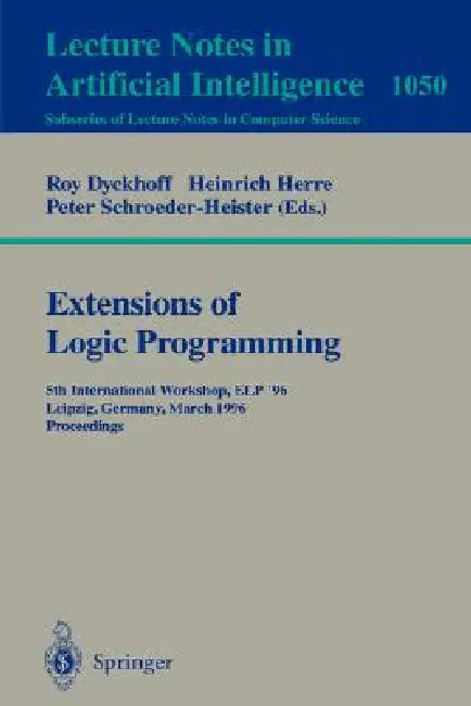 Extensions of Logic Programming (English, Roy Dyckhoff)