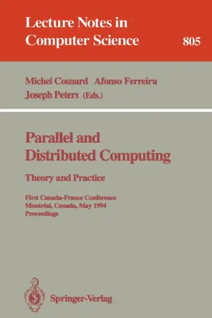 Parallel and Distributed Computing (English, Michel Cosnard | Afonso Ferreira | Joseph Peters)