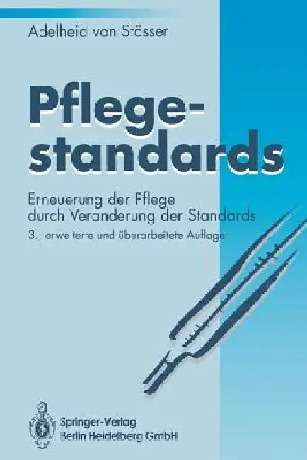 Pflegestandards (English, Adelheid Stösser)