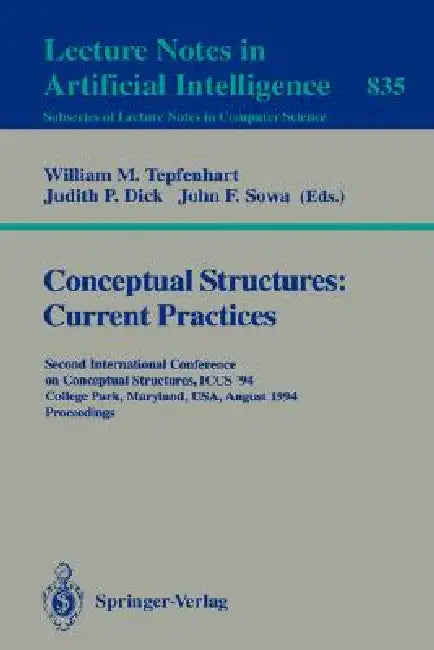 Conceptual Structures (English, William M. Tepfenhart | Judith P. Dick | John F. Sowa)