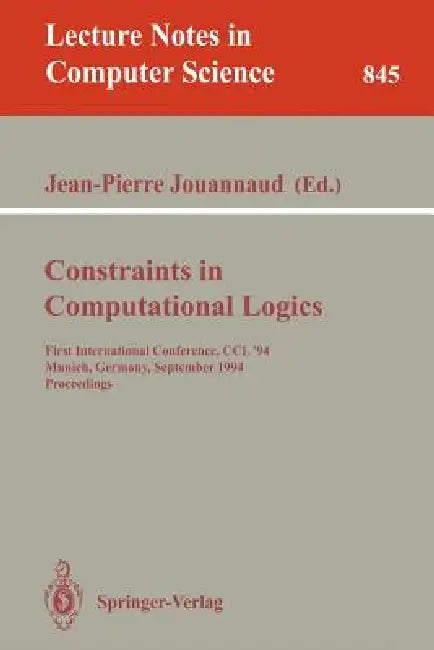 Constraints in Computational Logics (English, Jean-Pierre Jouannaud)