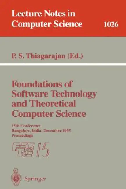 Foundations of Software Technology and Theoretical Computer Science (English, P. S. Thiagarajan)