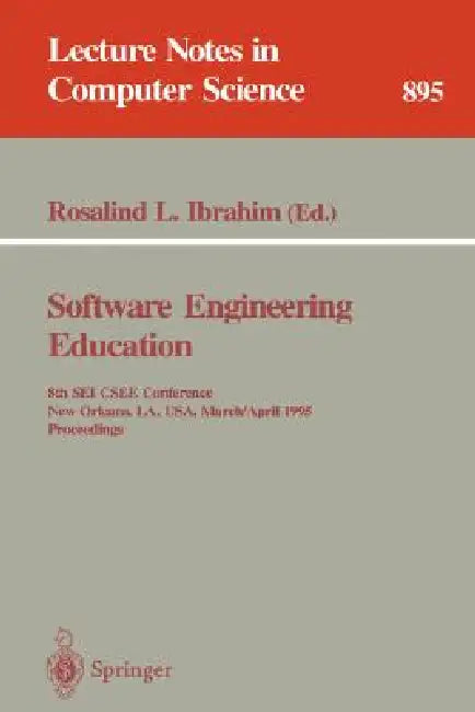 Software Engineering Education (English, Rosalind L. Ibrahim)