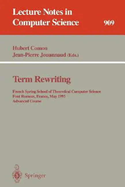 Term Rewriting (English, Hubert Comon | Jean-Pierre Jouannaud)