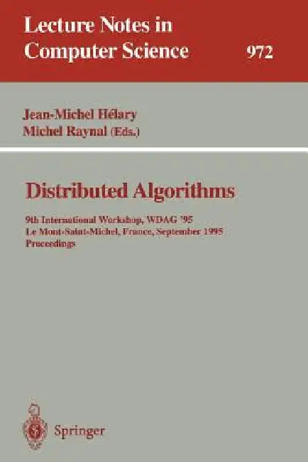 Distributed Algorithms (English, Jean-Michel Helary | Michel Raynal)