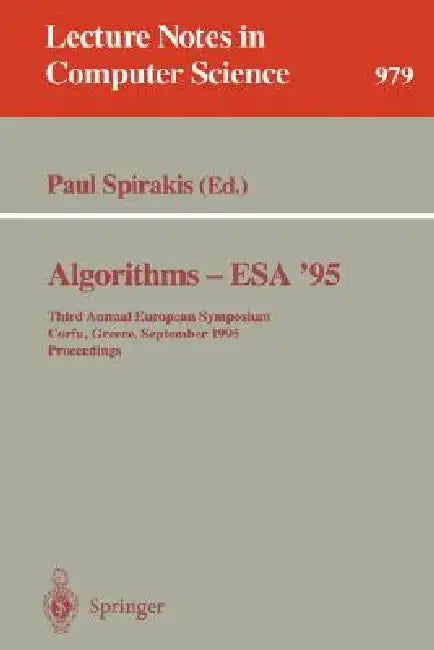 Algorithms - ESA '95 (English, Paul Spirakis)