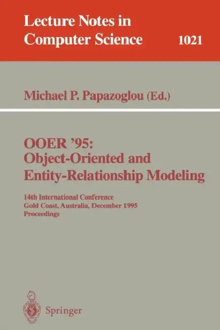 Ooer '95 Object-Oriented and Entity-Relationship Modeling (English, Michael Papazoglou)