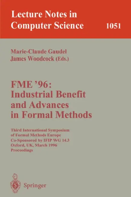 Fme '96 (English, Marie-Claude Gaudel | James Woodcock)