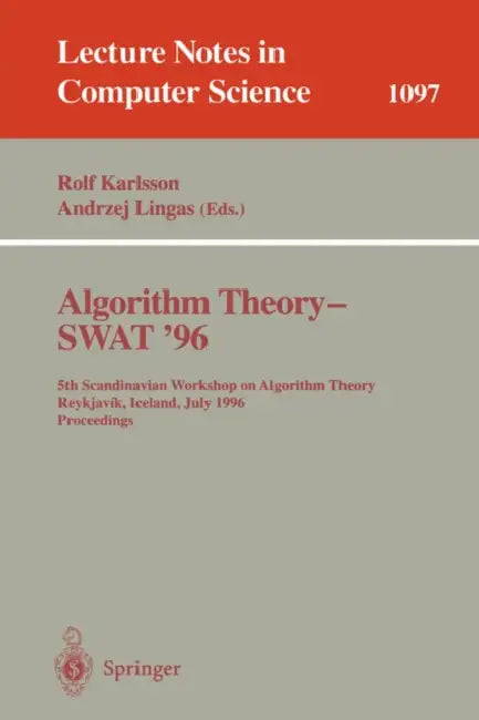Algorithm Theory - Swat '96 (English, Rolf Karlsson | Andrzej Lingas)