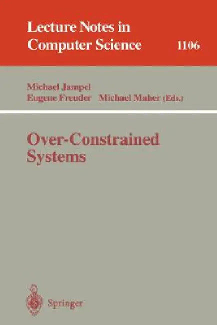Over-Constrained Systems (English, Michael Jampel | Eugene Freuder | Michael Maher)