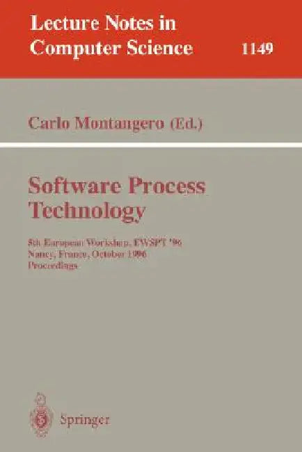 Software Process Technology (English, Carlo Montangero)