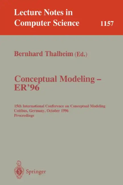 Conceptual Modeling - Er '96 (English, Bernhard Thalheim)