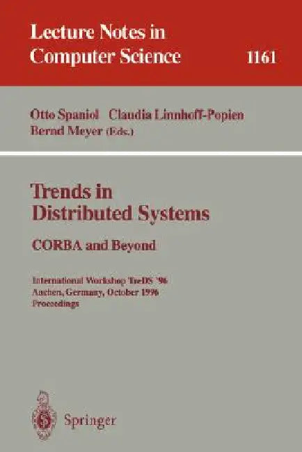 Trends in Distributed Systems (English, Otto Spaniol | Claudia Linnhoff-Popien | Bernd Meyer)
