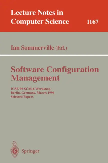 Software Configuration Management (English, Ian Sommerville)