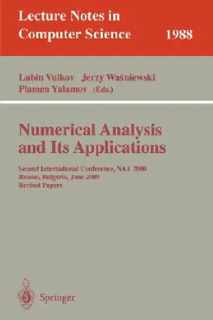 Numerical Analysis and Its Applications (English, Lubin Vulkov | Jerzy Wasniewski | Plamen Yalamov)