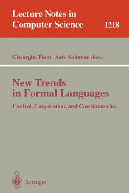 New Trends in Formal Languages (English, Gheorghe Paun | Arto Salomaa)