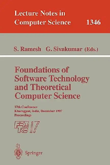 Foundations of Software Technology and Theoretical Computer Science (English, S. Ramesh | G. Sivakumar)