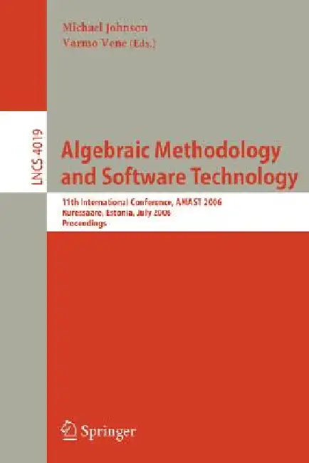 Algebraic Methodology and Software Technology (English, Michael Johnson)