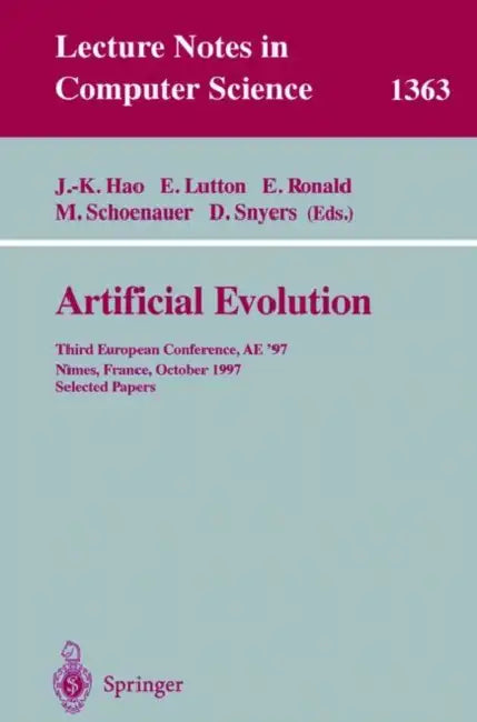 Artificial Evolution (English, Jin-Kao Hao | Evelyne Lutton | Edmund Ronald)
