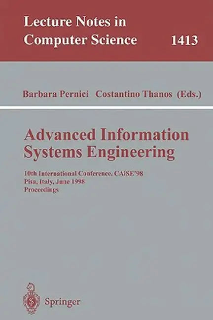 Advanced Information Systems Engineering (English, Barbara Pernici)