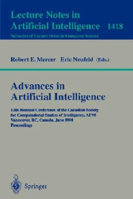 Advances in Artificial Intelligence (English, Robert E. Mercer | Eric Neufeld)