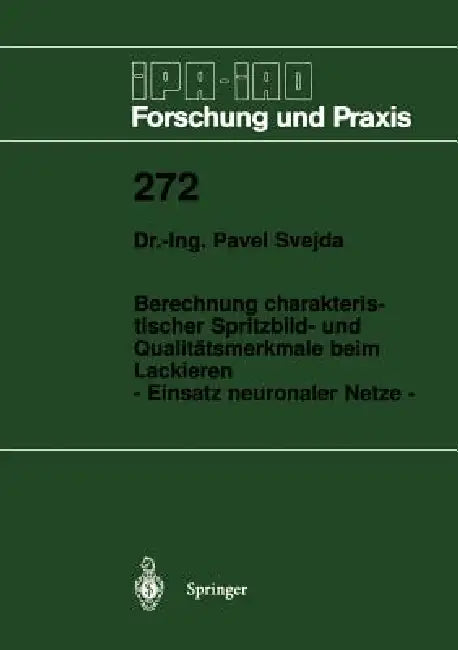 Berechnung Charakteristischer Spritzbild- Und Qualitätsmerkmale Beim Lackieren (English, Pavel Svejda)