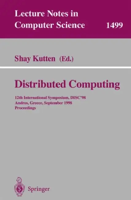 Distributed Computing (English, Shay Kutten)