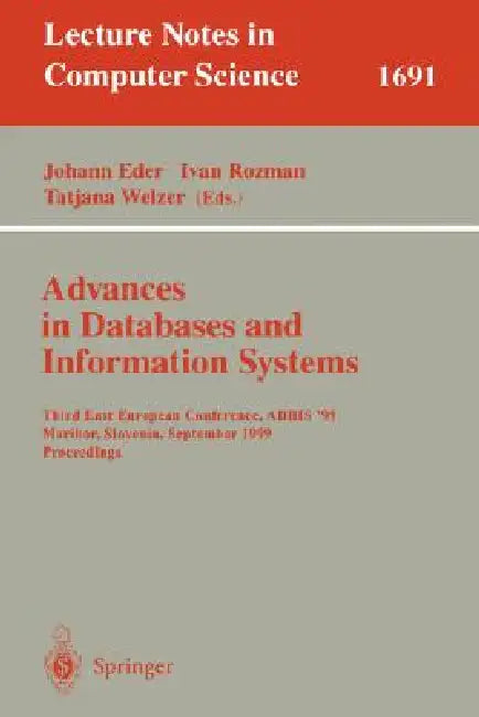 Advances in Databases and Information Systems (English, Johann Eder | Ivan Rozman | Tatjana Welzer)