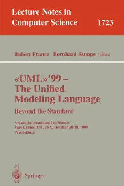 Uml'99 - The Unified Modeling Language (English, Robert B. France | Bernhard Rumpe)