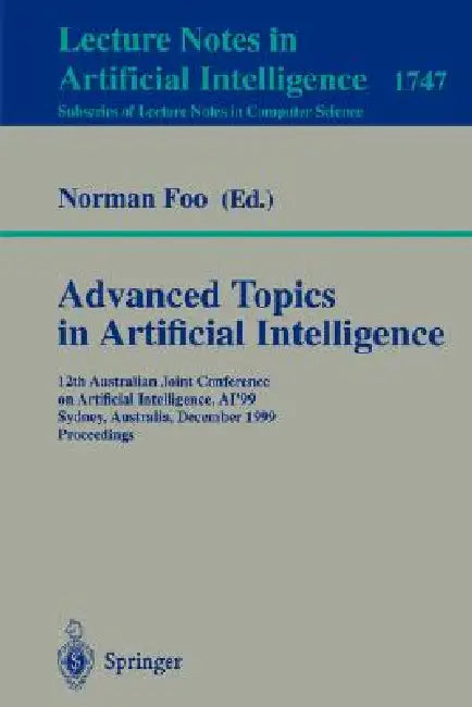 Advanced Topics in Artificial Intelligence (English, Norman Foo)