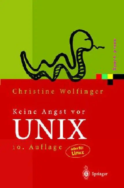 Keine Angst VOR UNIX (English, Christine Wolfinger)